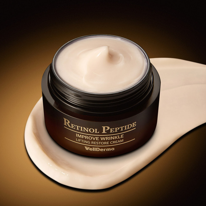 Kem phục hồi nâng cơ WellDerma Retinol Peptide 50g - Ảnh 2