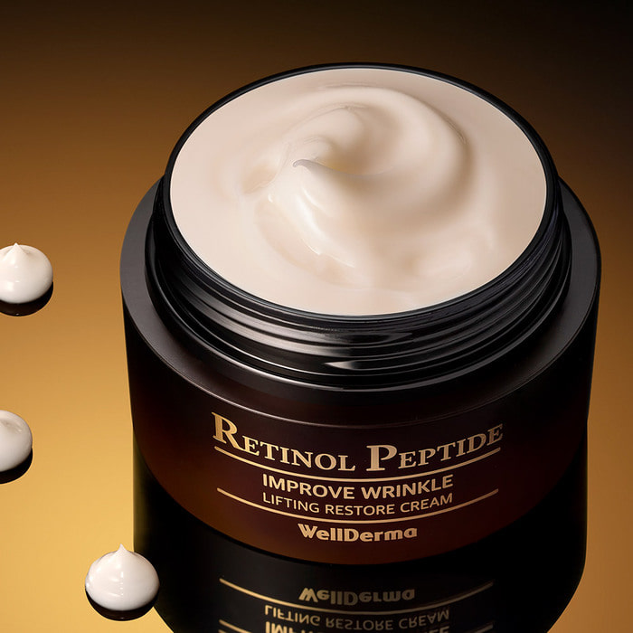 Kem phục hồi nâng cơ WellDerma Retinol Peptide 50g - Ảnh 4