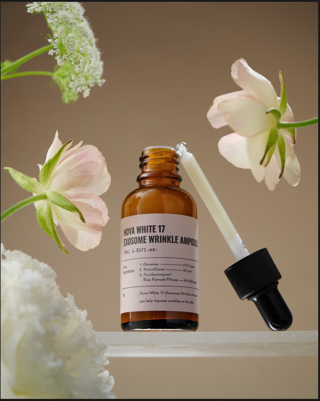 Nova White 17 Exosome Wrinkle Ampoule