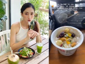 Hai món ăn vặt không bao giờ béo của Hoa hậu Lương Thùy Linh.