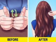 Hướng dẫn cách chà móng tay chỉ trong 10 phút giúp tóc mọc dài, không gãy rụng.